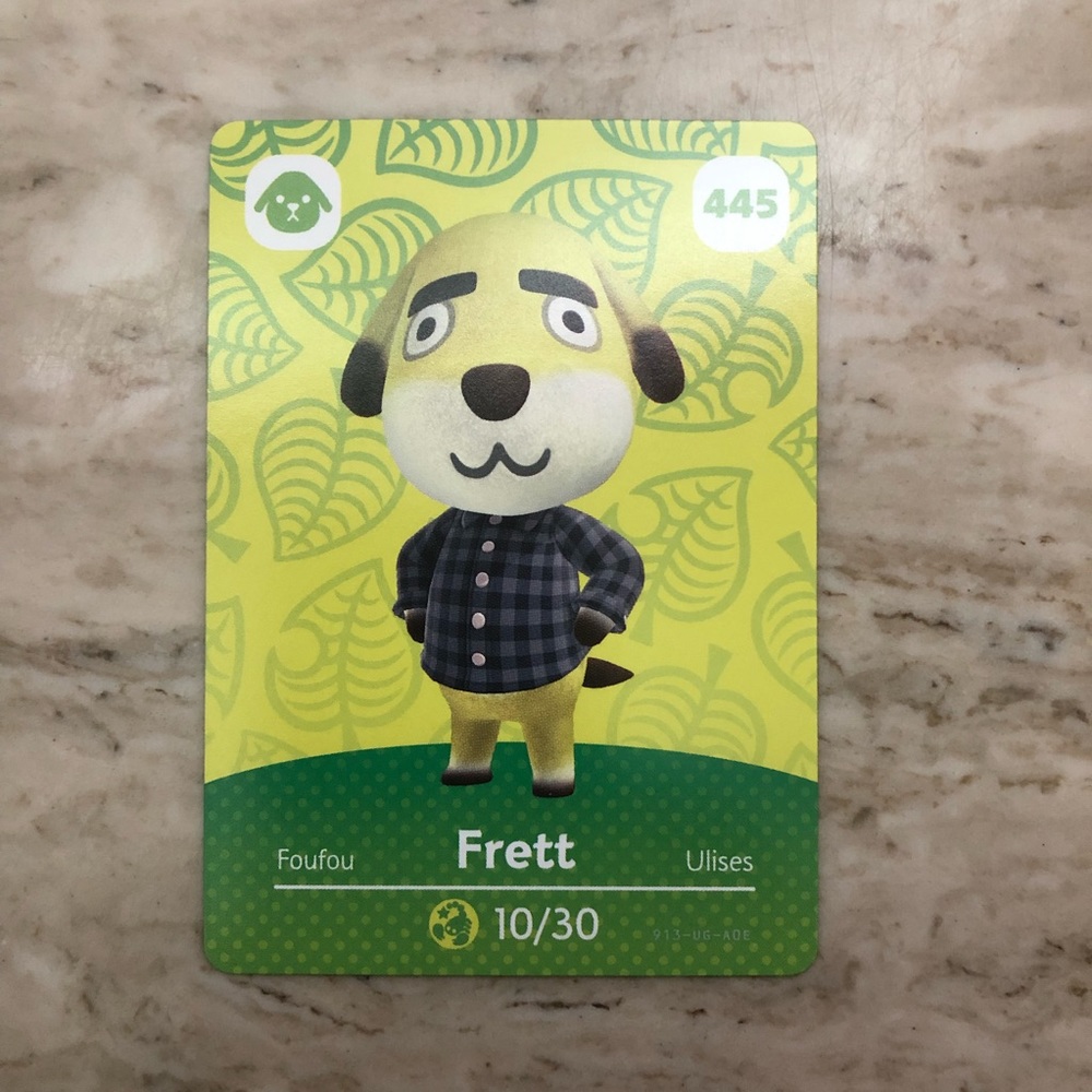 2/$7 or 3/$10 Animal Crossing Amiibo Cards